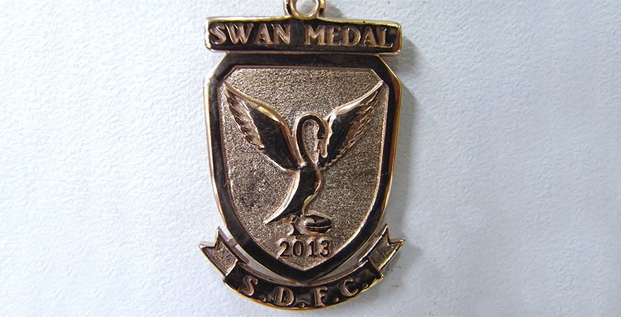 close up photo of a badge or medallion
